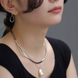 ”DUAL PEARL” Choker N020S