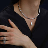 ”DUAL PEARL” Choker N020S
