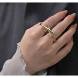 Double "SWING” Ring R006G