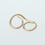 Single “TWIST” Ring R008G