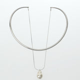 ”DUAL PEARL” Choker N020S