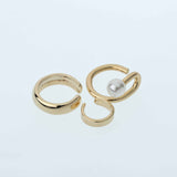 ”PEARL THREE" Ear Cuff E023G